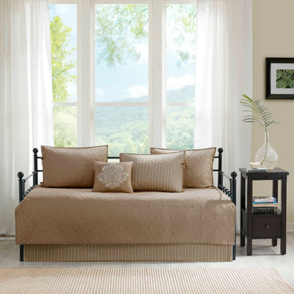 Madison Park Mansfield 6 Piece Reversible Daybed Cover Set