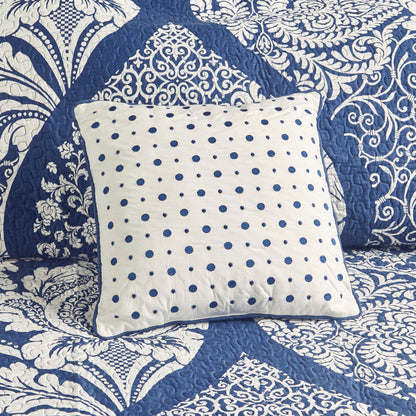 Madison Park Marcella 7 Piece Cotton Printed Comforter Set