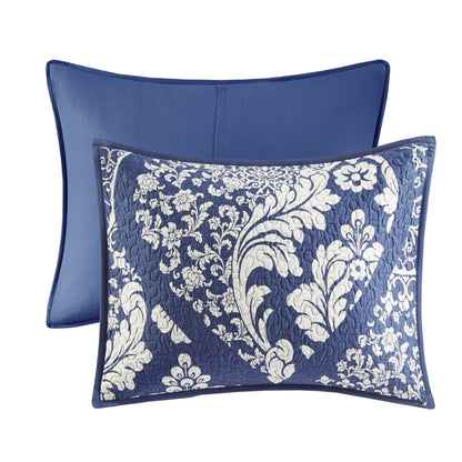 Madison Park Marcella 7 Piece Cotton Printed Comforter Set