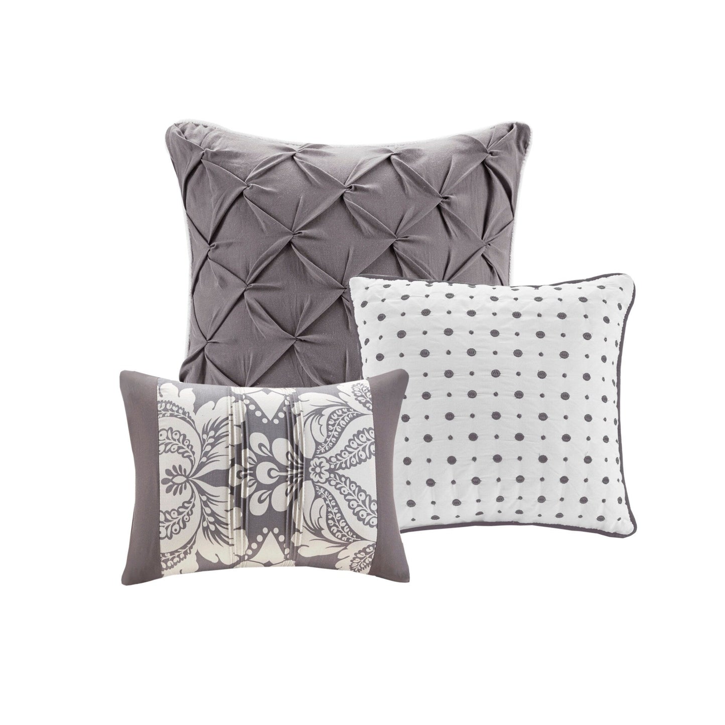 Madison Park Marcella 7 Piece Cotton Printed Comforter Set