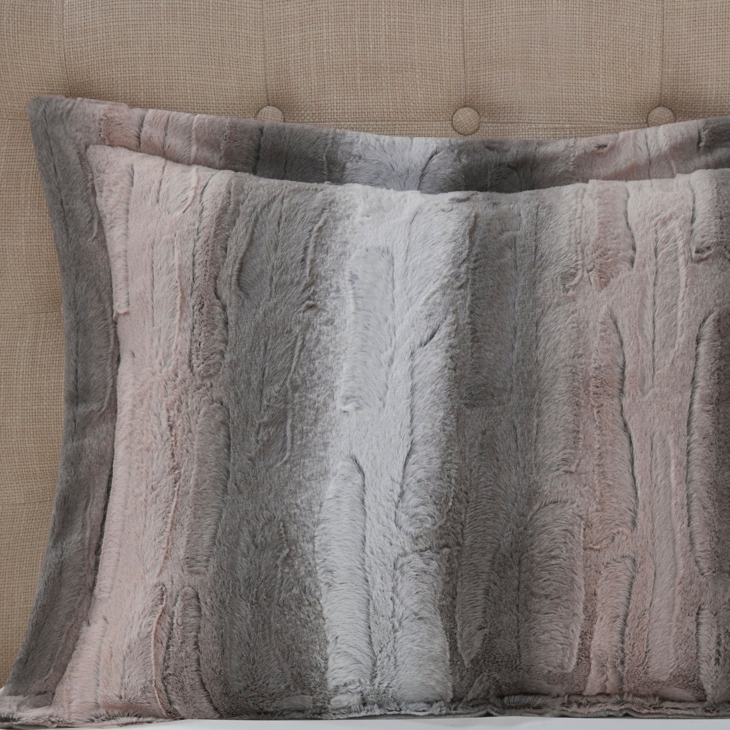 Madison Park Marselle Faux Fur Comforter Set