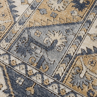 Madison Park Mila Tiled Border Area Rug
