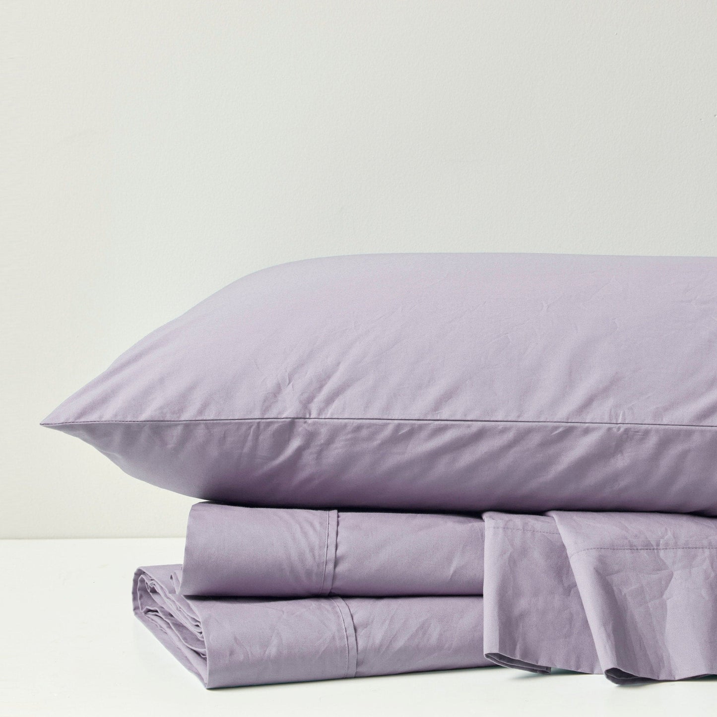 Madison Park 200 Thread Count Relaxed Cotton Percale Sheet Set