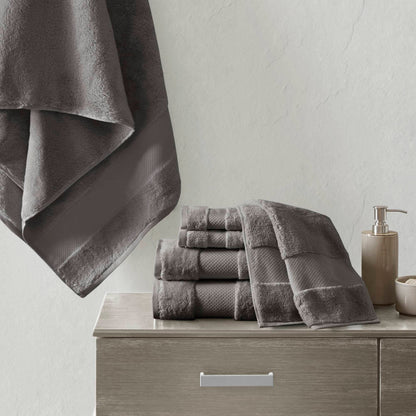 Madison Park Signature Turkish Cotton 6-piece Bath Towel Set