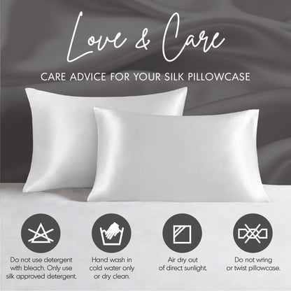 Madison Park Silk 100% Mulberry Single Pillowcase