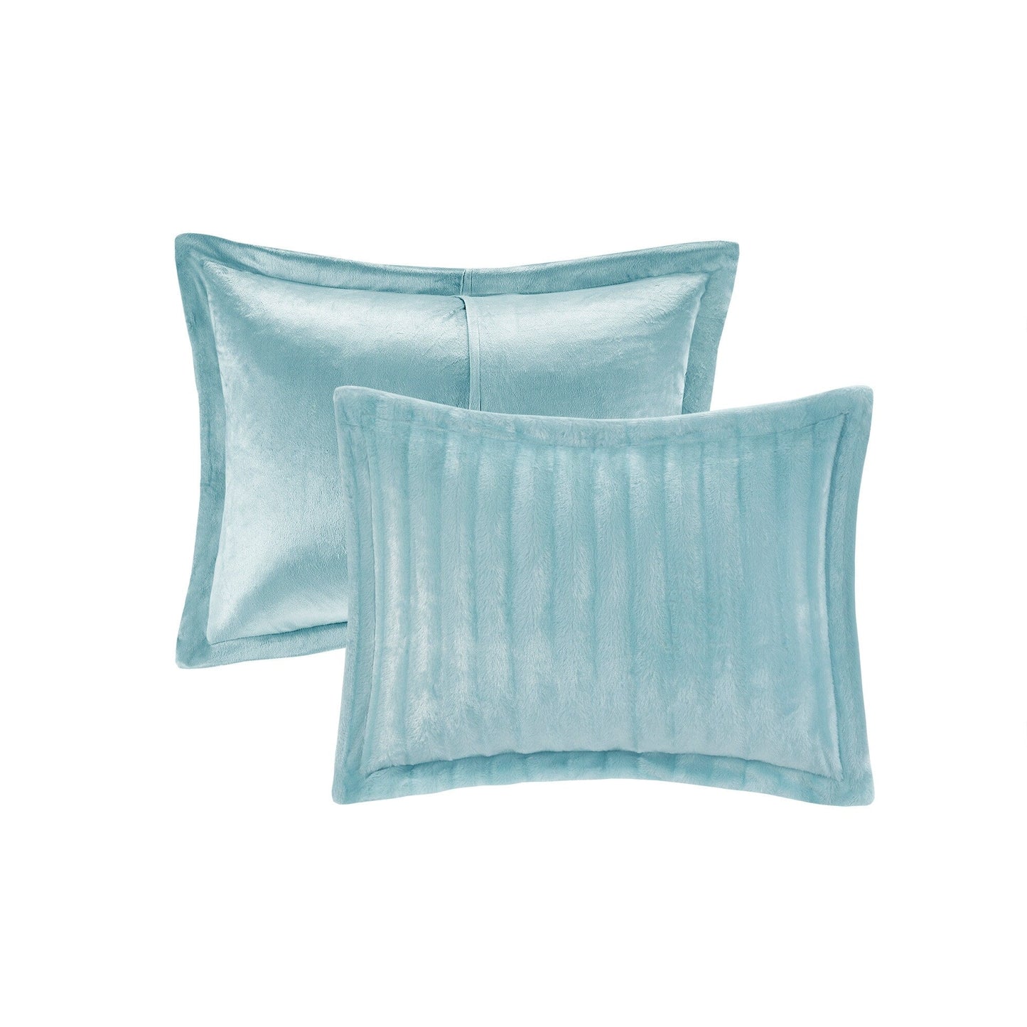 Madison Park York Faux Fur Comforter Mini Set