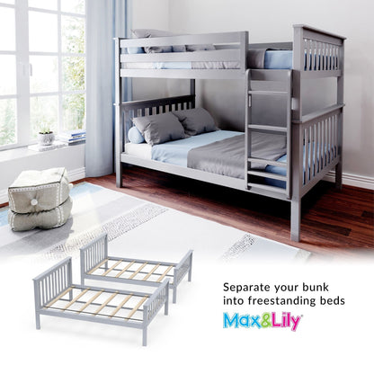 Max and Lily Full over Full Bunk Bed