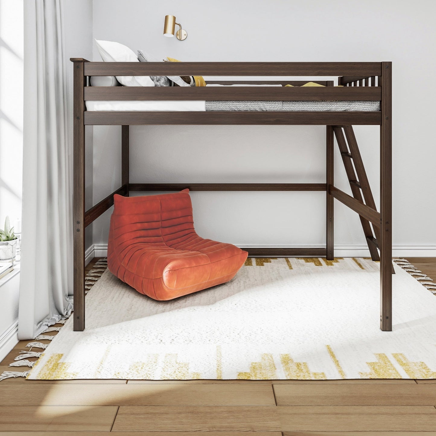 Max and Lily Full-Size High Loft Bed