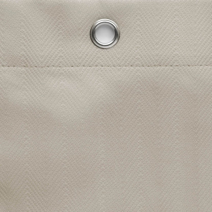 Maytex Herringbone Ultimate Waterproof Fabric Shower Curtain or Liner