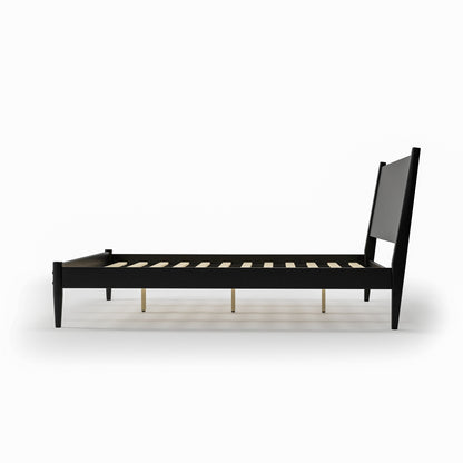 Mid-Century Panel Bed