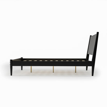 Mid-Century Panel Bed