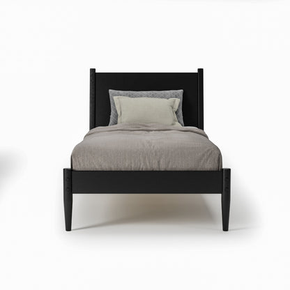 Mid-Century Panel Bed