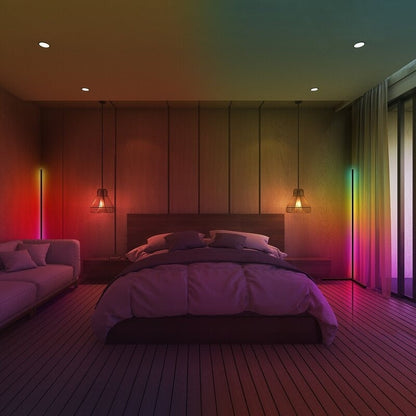Minimalism RGB Corner Floor Lamp-Set Of 2