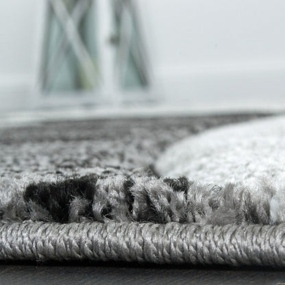 Modern Area Rug for Living Room Abstract Design