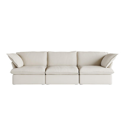 Canapé-lit Cloud moderne et confortable, canapés sectionnels minimalistes garnis de duvet, housses de coussin amovibles