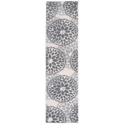 World Rug Gallery Modern Floral Circles Area Rug