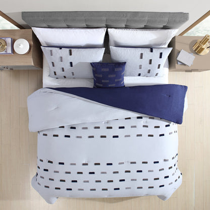 Modern Threads English Laundry Drew 4-Piece Embellished Comforter Set