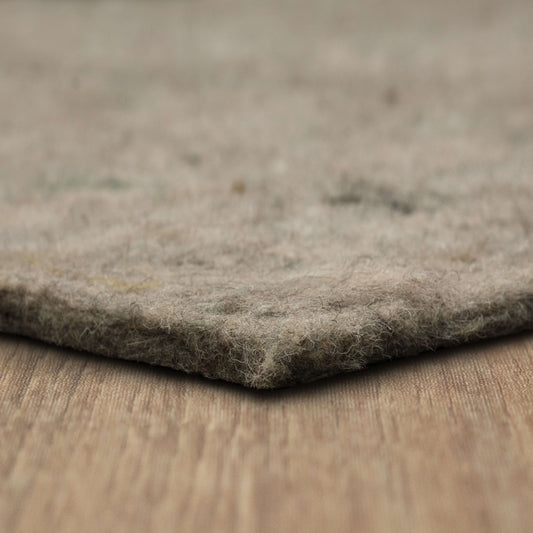 Mohawk Home Felt Rug Pad 3/8 Inch Thick Plush Comfort Cushion - Grey