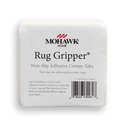 Mohawk Home Gripper Tab Pack for Area Rugs - White