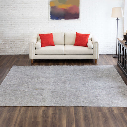 Mohawk Home Pet Friendly Rug Pad Spill Proof Reversible Non Slip Grip - Grey