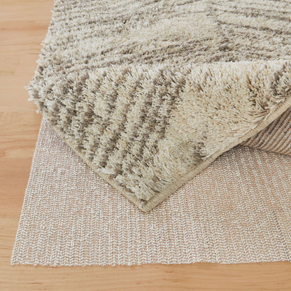 Mohawk Home Rug Pad Gripper Non Slip Grip Anti Skid Under Rug Liner - Beige