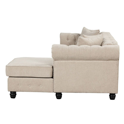 Canapé Chesterfield Morden Fort Meubles de salon Canapés Lin