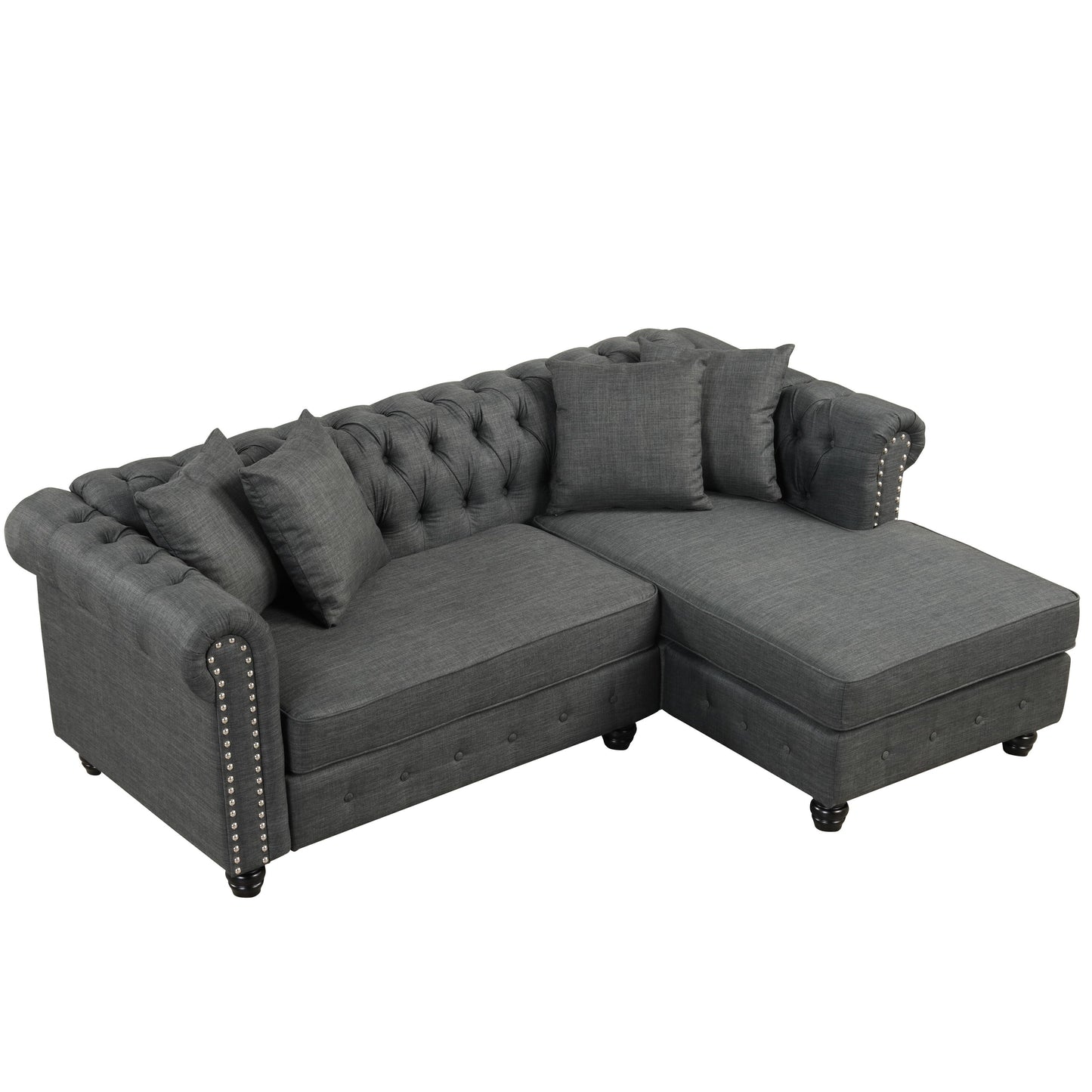 Canapé Chesterfield Morden Fort Meubles de salon Canapés Lin