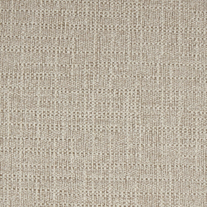 Canapé Chesterfield en lin Morden Fort avec capitonnage à boutons, clous et pieds en bois massif pour le salon