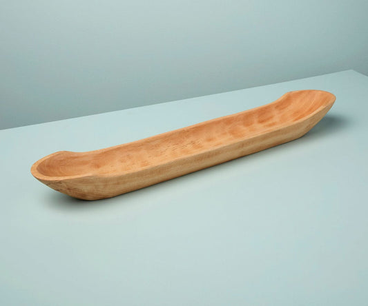 Plat long en bois de manguier Sindri