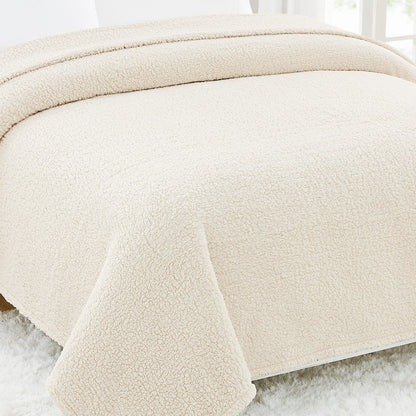 My World Cloud Sherpa Blanket