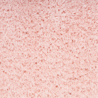 Nourison Lush Shag Contemporary Solid Shag Area Rug