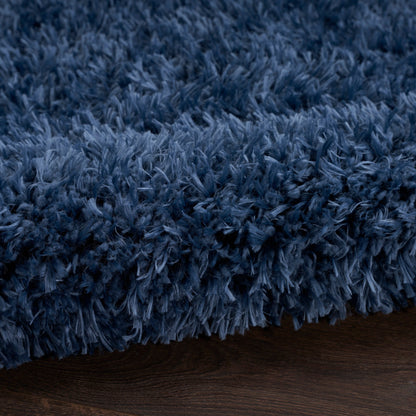 Nourison Lush Shag Contemporary Solid Shag Area Rug