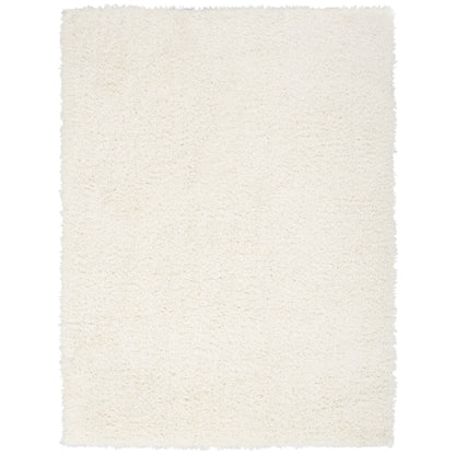 Nourison Lush Shag Contemporary Solid Shag Area Rug