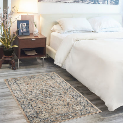 Nourison Quarry Indoor only Persian Area Rug.