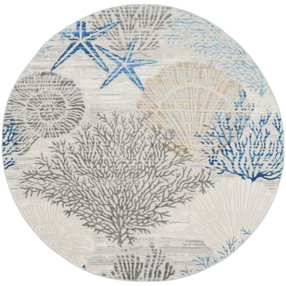 Nourison Seaside Indoor only Nature Area Rug
