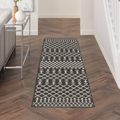 Nourison Selerno Indoor/Outdoor Moroccan Area Rug.