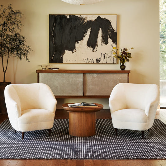 Nuloom Melrose Checked Wool Area Rug