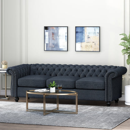 Canapé Chesterfield capitonné Parksley 3 places par Christopher Knight Home