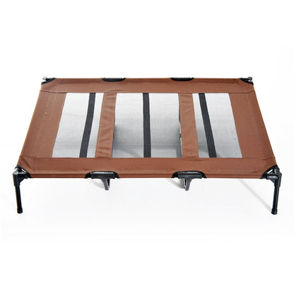 Pawhut Elevated Cooling Mesh Dog Bed Cot - 48 x 36.25 x 9