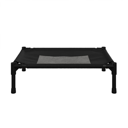 Petmaker Steel Frame Elevated Dog Bed with Non-Slip Feet - Indoor/Outdoor Puppy Cot for Pets