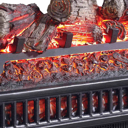 Pleasant Hearth Electric Log Insert Heater with Remote Control