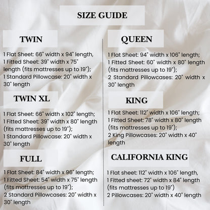 Pointehaven 300 Thread Count Combed Cotton Tone-on-Tone Printed Bed Sheet Set