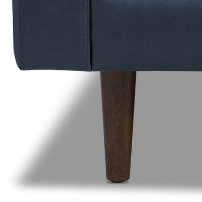 Canapé Napa 88,5 en Poly &amp; Bark - Cuir italien véritable