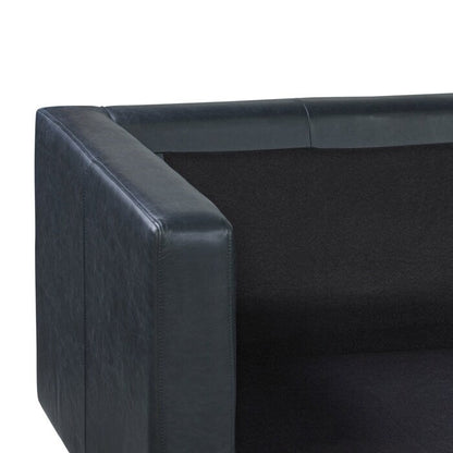 Canapé Napa 88,5 en Poly &amp; Bark - Cuir italien véritable