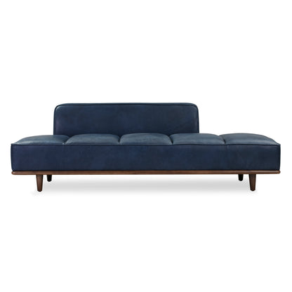 Lit de repos Poly &amp; Bark Jasper - Cuir italien véritable pleine fleur