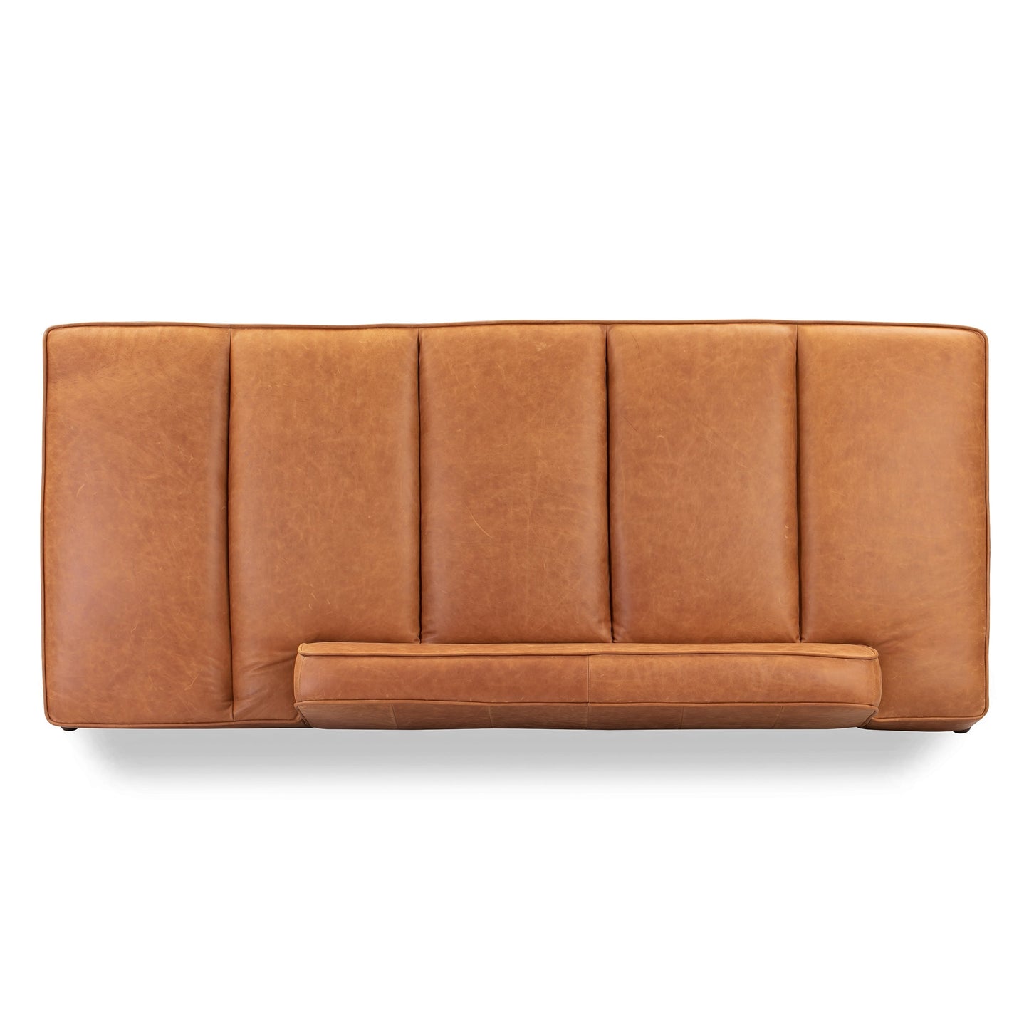 Lit de repos Poly &amp; Bark Jasper - Cuir italien véritable pleine fleur