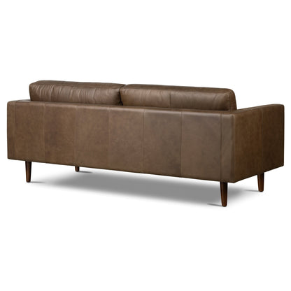Canapé Napa 88,5 en Poly &amp; Bark - Cuir italien véritable