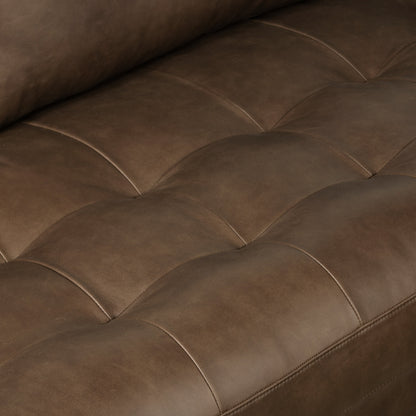 Canapé Napa 88,5 en Poly &amp; Bark - Cuir italien véritable