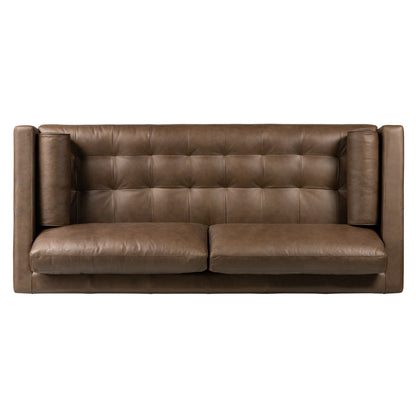Canapé Napa 88,5 en Poly &amp; Bark - Cuir italien véritable