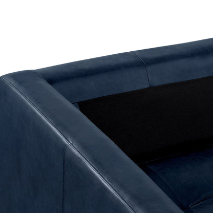 Canapé Napa 88,5 en Poly &amp; Bark - Cuir italien véritable
